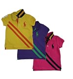 Ralph Lauren Toddler Girl’s Big Pony Banner Polo