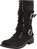 Rocket Dog Women's Chomper,Black Brushed Satin,6.5 M US