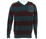 Epic Threads Striped Layered Neckline Sweater