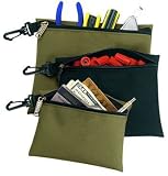 Multi Purpose Clip On Zippered Bags