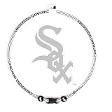 Phiten Chicago White Sox MLB Titanium X30 22 Necklace