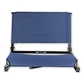 The Deluxe Stadium Chair - The Bleacher Seat with Bungee Cord Comfort is now 3" wider than the original stadium chairs!