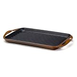 Le Creuset L2026-0029 Chestnut Skinny Grill 13x8.5-in.