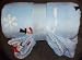 Super Soft Microplush Throw in Blue Snowman