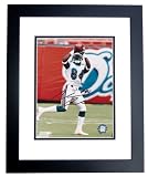 Chris Chambers Autographed Miami Dolphins 8x10 Photo BLACK CUSTOM FRAME