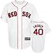 John Lackey Jersey: Adult 2010 Majestic Home White Replica #40 Boston Red Sox Jersey