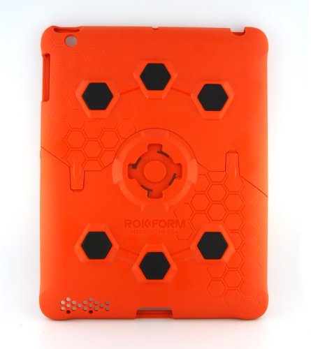 Rokform Roklock v3 Case Kit for iPad 2/The new iPad, Orange 400606