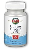 Lithium Orotate 5mg Kal 60 VCaps