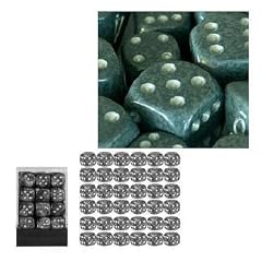 Chessex - W�rfelset gesprenkelt "Hi-Tech", 36 6-seitige W�rfel (12mm)