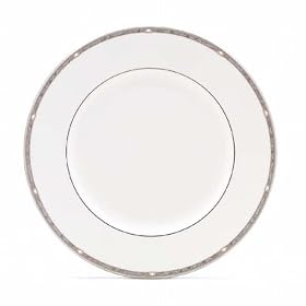 Lenox Pearlescence Platinum Bone China Dinner Plate by Lenox China