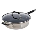 Kitchen Essentials® from Calphalon® Stainless Steel 3-qt. Covered Sauté Pan