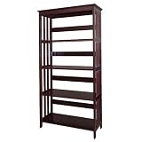 60 4-Tier Bookcase- Espresso