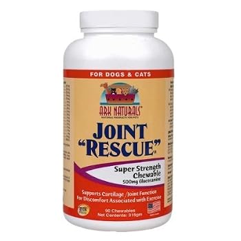 Set A Shopping Price Drop Alert For Ark Naturals Joint Rescue Super Strength (500 mg) for Dogs & Cats, 90-Chewable Tablets
