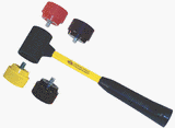 Nupla 2549 Nonmarring Hammer With Interchangeable Tips