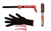 Buy Curling Irons - La Vida 19-mm Pink Curling Iron + Hai Elite Round Brush