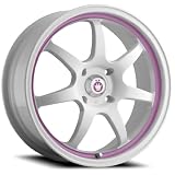 15x6.5 Konig Forward (White w  Pink Stripe) Wheels Rims 4x100 (FO5610038P) by Konig&node=15684181
