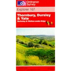 Thornbury, Dursley and Yate (Explorer Maps)