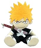 Buy Bleach Ichigo Kurosaki Sitting Plush GE-6981 by GE Animation