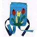 In dem Rucksack Marienk�fer ist genug Platz f�r ein Brot, Flasche und Spielzeug. Au�erdem hat noch 
eine kleine Tasche. Die Einstellung der Tr�ger wird durch Knoten gemacht.