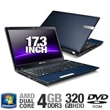 Gateway NV73A04U Refurbished Notebook PC - Blue