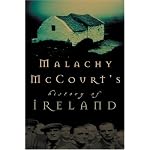 Malachy McCourt's History of Ireland book cover