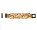 Wooden Bracelet with Citrine Chips in White Gold From the Amazonas Collection By Mauricio Serrano Jewelry