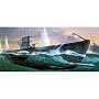 German Submarine U-99 1-125 Plastic Ship Model Kit by Revell Germany