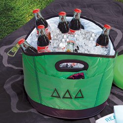 Green Greek Party Cooler