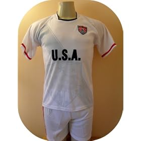 USA SOCCER KIDS SETS JERSEY & SHORT SIZE 4 .NEW