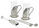 Global Decor 7-Piece Frother and Espresso Set