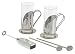 Global Decor 7-Piece Frother and Espresso Set