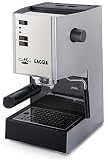 Gaggia 97001 Coffee Deluxe Espresso Machine with Automatic Milk Frother, Silver