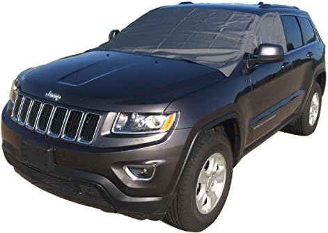 Winter Windshield Cover - Gray Midsized