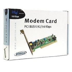 Click here to buy Genica 56K V.92 Intel FA82537EP PCI Data Fax Modem.