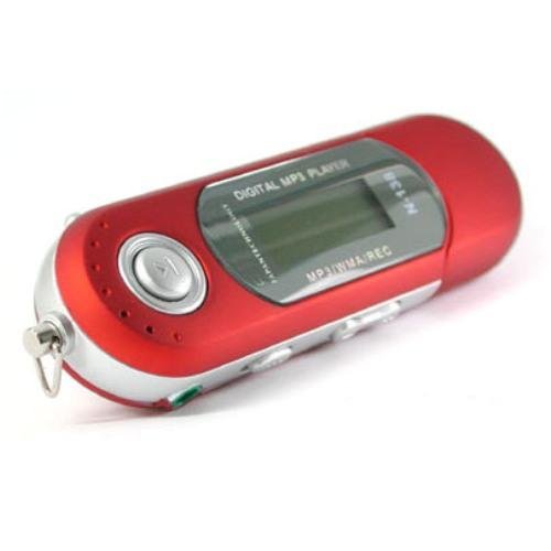 Childrens Toyshop  Electronics : TeckNet A8 4G MP3 Player With Build-In FM (Red) -Stock Clearance