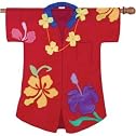 Premier Kites 52755 Crafted House Applique Flag, Hawaiian Shirt, 28 by 40-Inch