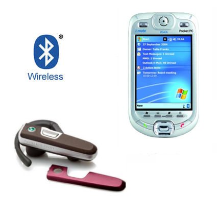 Wireless Bluetooth Headset for the i-Mate Ultimate 9150