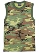 CAMO - Woodland Camo - Military Gear - Kids Camo Muscle Shirt