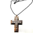 4GB USB Antique-style Brass Crucifix
