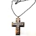 4GB USB Antique-style Brass Crucifix