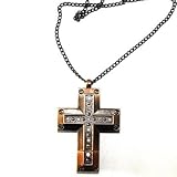 4GB USB Antique-style Brass Crucifix