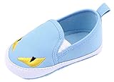 C-Princessベビー ファーストシューズ スニーカー スリッポン 歩行靴 子供用 キッズ 赤ちゃん 新生児 可愛い カジュアル 出産お祝い (13cm, 2ブルー)