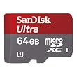 SanDisk Ultra - Tarjeta Micro SD, 64 GB clase 10, con adaptador SD