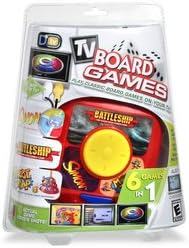 Mammoth Toys 6-in-1 Plug 'N Play Games: Battleship, Simon, Mousetrap, Checkers, Link a Like and Roll Over