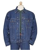 Wrangler Rugged Wear Men's Unlined Denim Jacket, Antique Navy