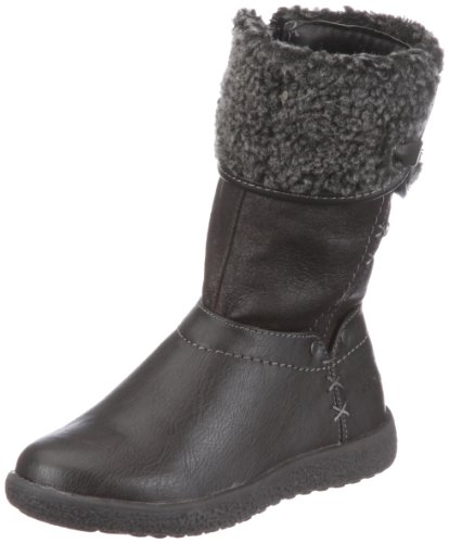 Marco Tozzi Bambini MT2-46617-27, Mädchen Stiefel, Schwarz (BLACK ANT.COMB 082), EU 30