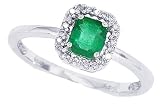1.00ct Emerald Cut Peridot Ring in 10Kt Yellow Gold