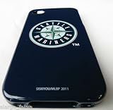 Seattle Mariners MLB iPhone 4 4S Case Snap On Cover Faceplate Protector Shield
