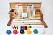 Wood Mallets Premium Garden Croquet Set, Garden, 6-Player