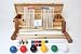 Wood Mallets Premium Garden Croquet Set, 6-Player